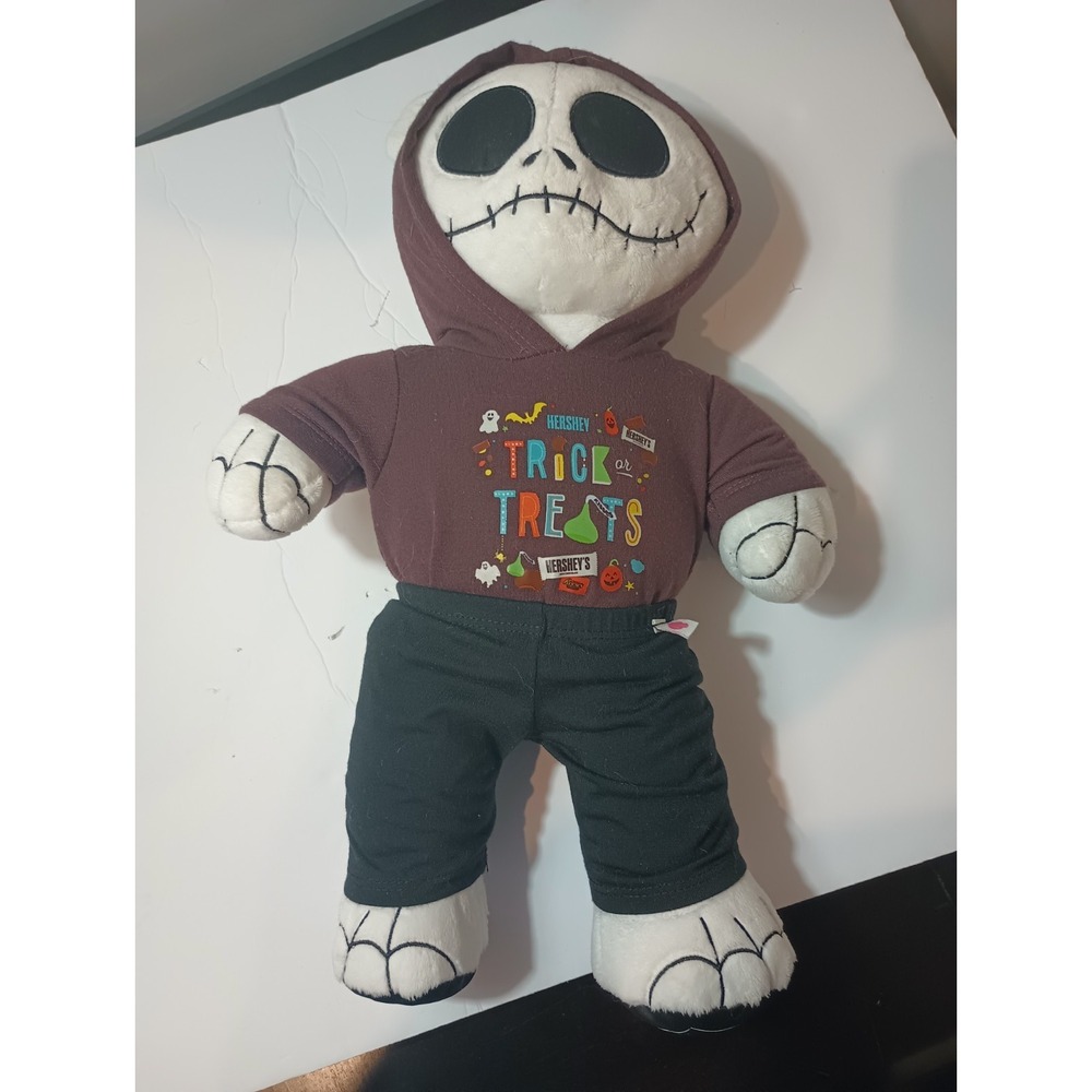 Build A Bear Jack Skellington Plush Nightmare Before Christmas Trick Or Treat